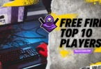 free fire top 10 players
